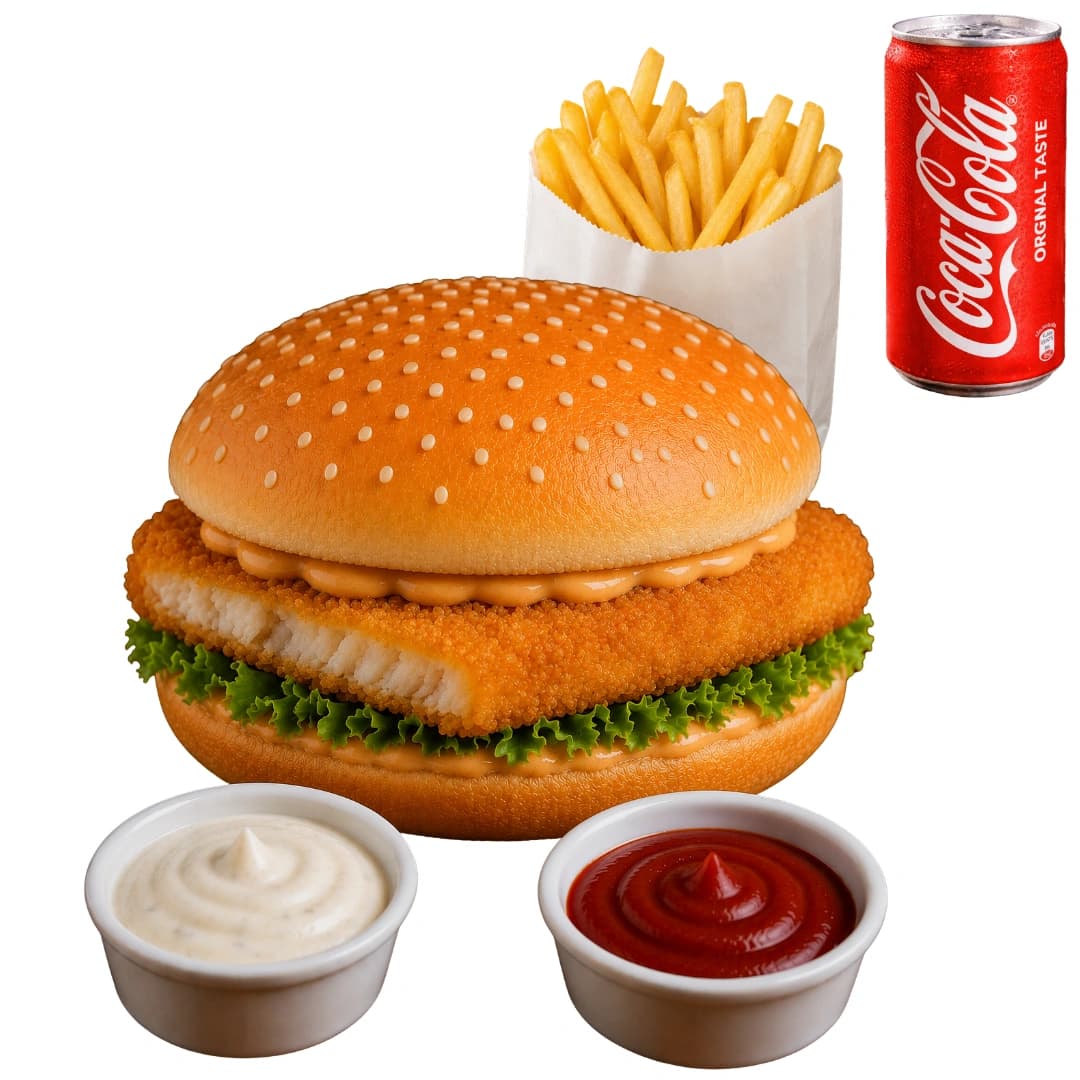Fish Burger Combo